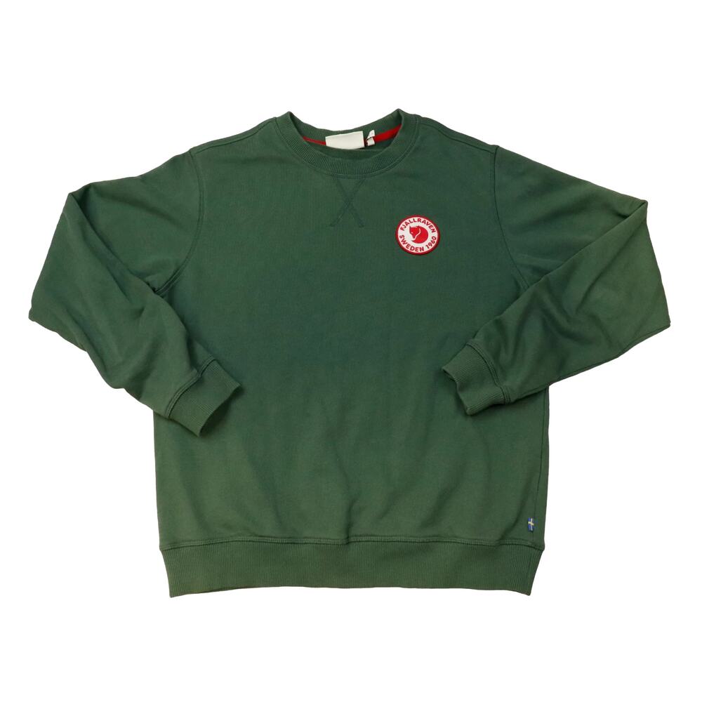 Fjall Raven Womens Green Crewneck Size L